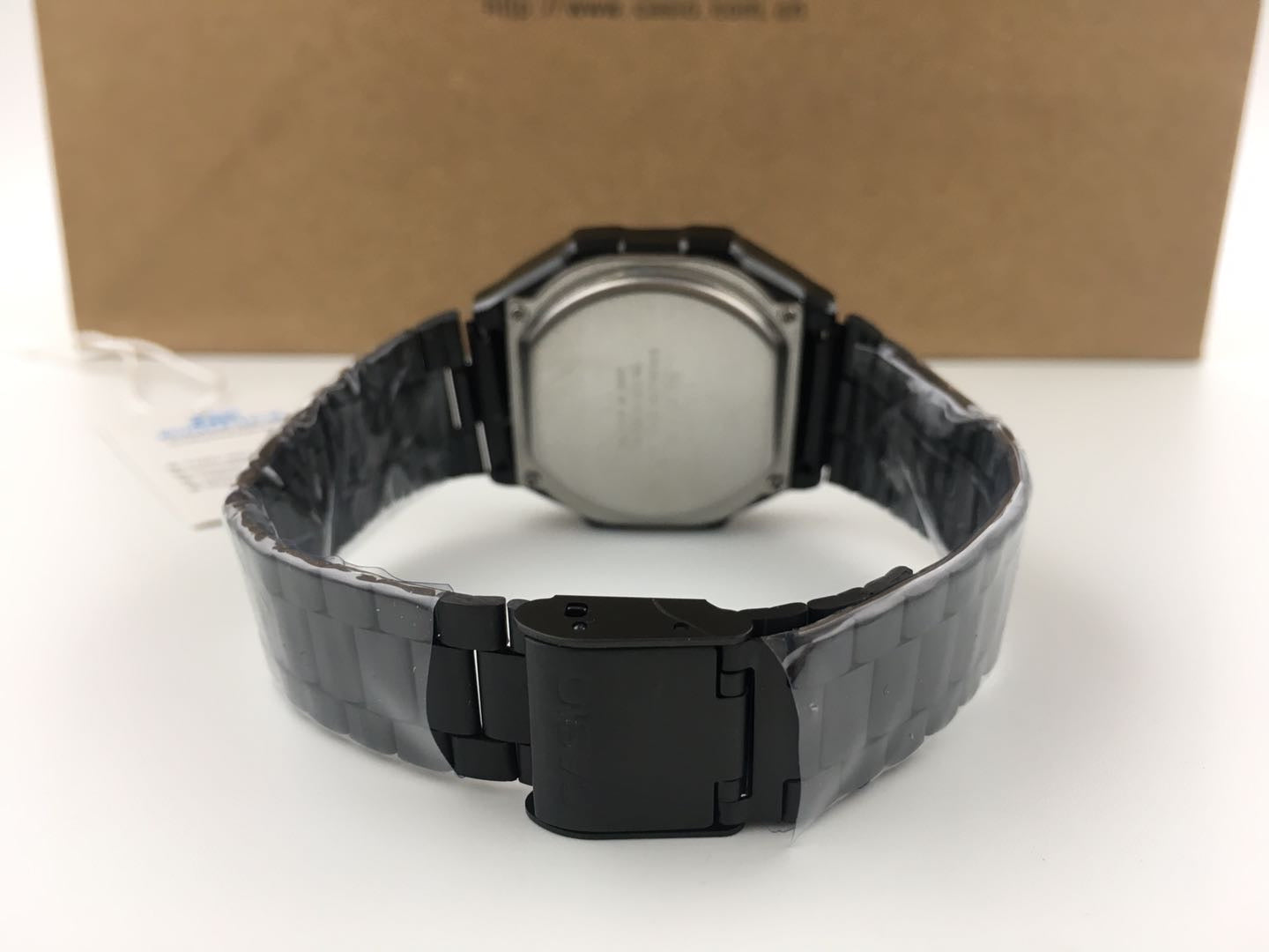 CASIO Vintage Touch Screen LED Watch - Black