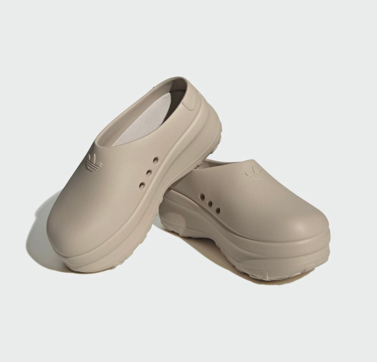 LADIES' ADIFOM STAN SMITH MULE SHOES - Wonder Taupe