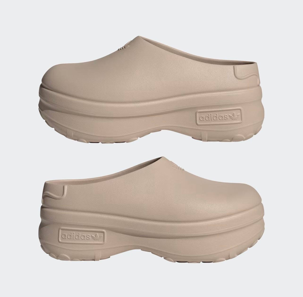 LADIES' ADIFOM STAN SMITH MULE SHOES - Wonder Taupe