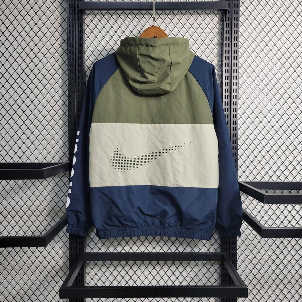 Nike Corta-Vento Windbreaker - Green and Blue