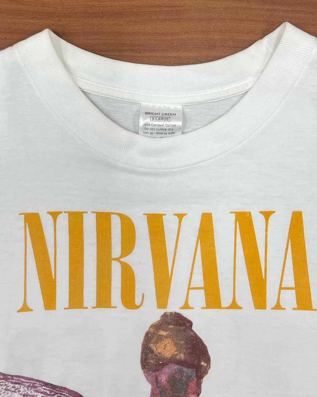 NIRVANA Vintage Graphic Tee - White