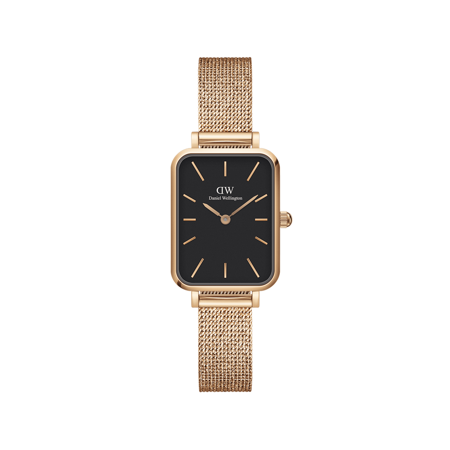 Gold Daniel Wellington Quadro Pressed Evergold Women's Watch