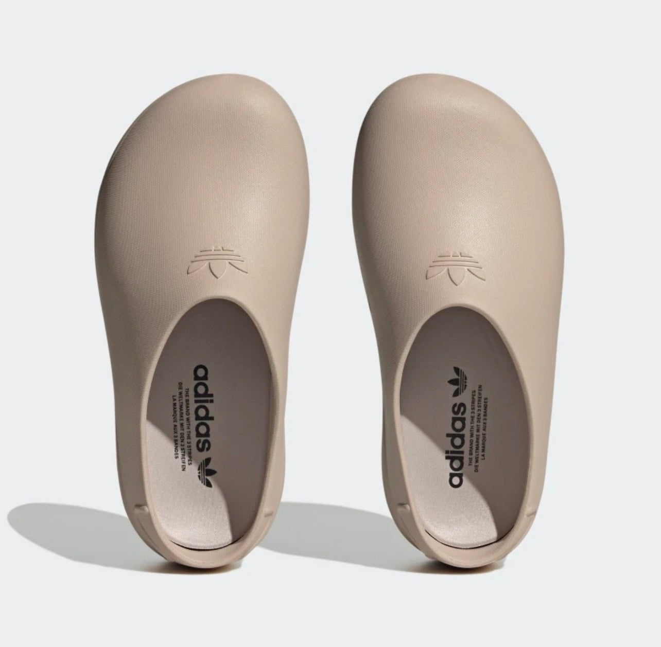 LADIES' ADIFOM STAN SMITH MULE SHOES - Wonder Taupe