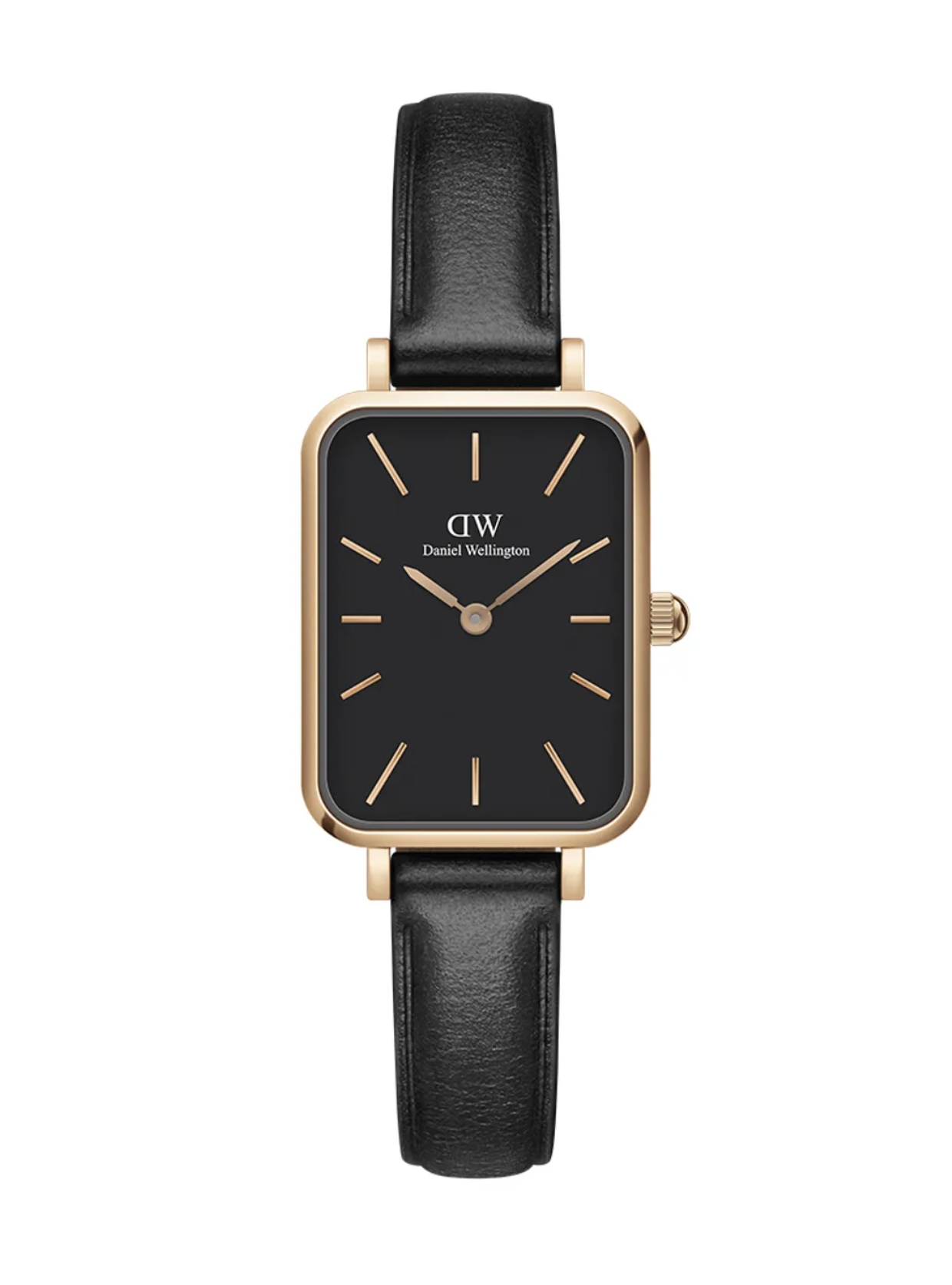 Rose Gold Daniel Wellington Quadro Pressed Sheffield Women’s Watch - Lt