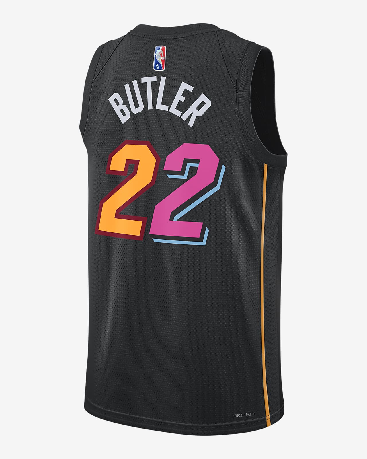 Miami Heat Nike Black 2021/22 Swingman Jimmy Butler Jersey - City Edition