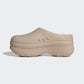 LADIES' ADIFOM STAN SMITH MULE SHOES - Wonder Taupe