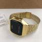 CASIO Vintage Touch Screen LED Watch - Gold