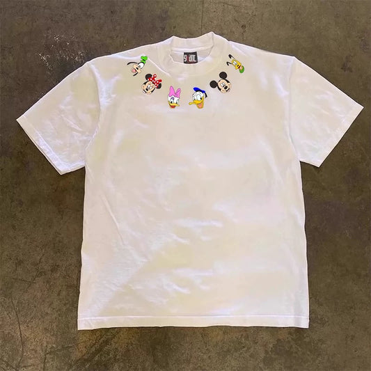 Disney Characters Graphic Tee - White