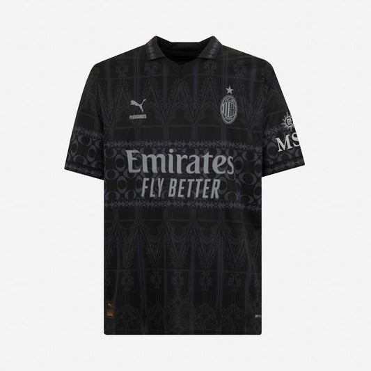 AC Milan X PLEASURES Jersey - Dark Version