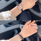 Gold Daniel Wellington Quadro Pressed Sheffield Women's Watch