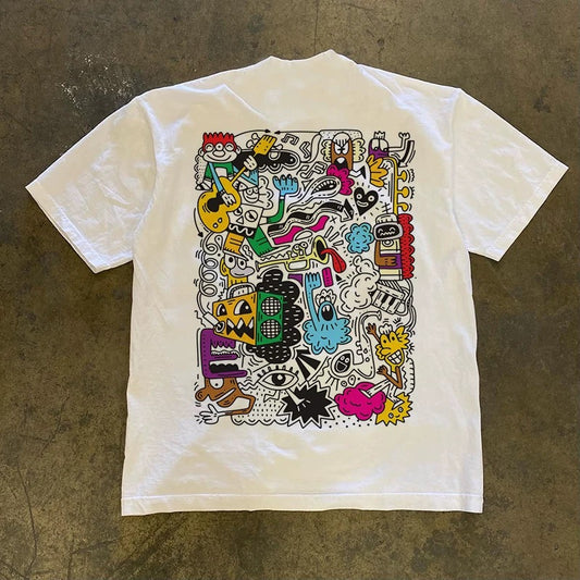 Youshi Studio Graphic Tee - White