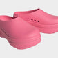 LADIES' ADIFOM STAN SMITH MULE SHOES - Pink