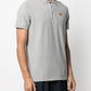 KENZO Tiger patch polo shirt-Grey