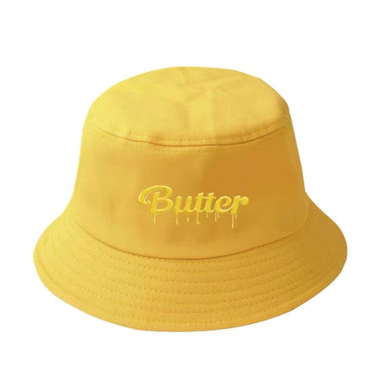 BTS Butter Album Bucket Hat - Yellow