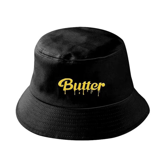BTS Butter Album Bucket Hat - Black