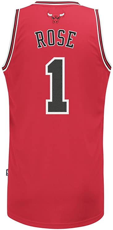 Chicago Bulls Derrick Rose Red Big & Tall Hardwood Adidas Classics Jersey