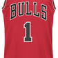 Chicago Bulls Derrick Rose Red Big & Tall Hardwood Adidas Classics Jersey