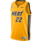 Miami Heat Jimmy Butler Nike Yellow 2020/21 Swingman Jersey - Icon Edition