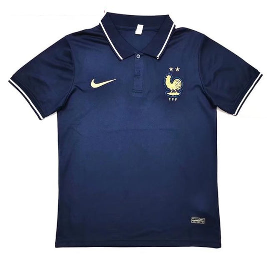 France World Cup Official Nike Polo - Navy